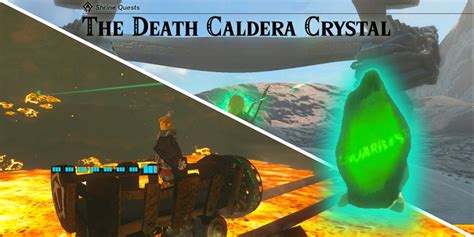 The High Spring and the Light Rings. . The death caldera crystal